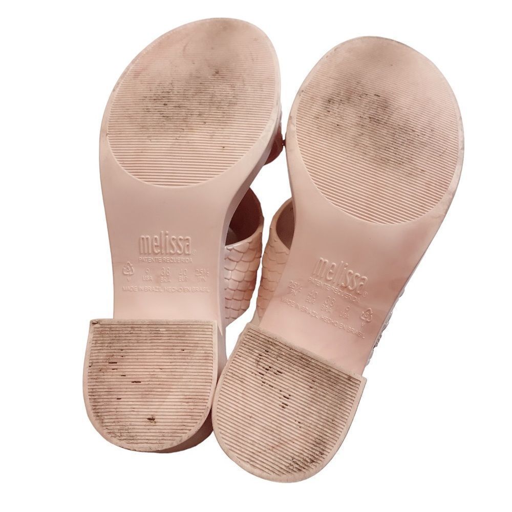 Y2k Baja East By Melissa Python Textured Chunky B… - image 6